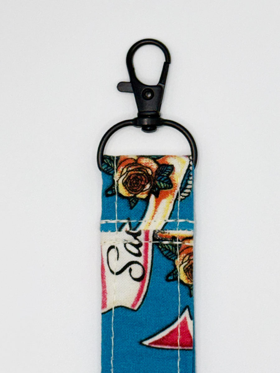 Key Fobs - Fabric // Traditional American Nautical Tattoo