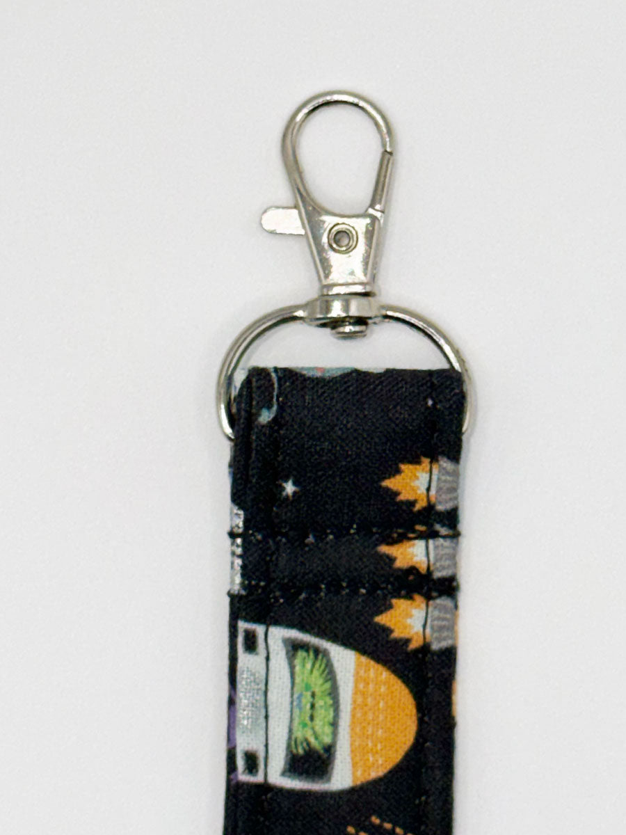 Key Fobs - Fabric // Aliens in Outer Space