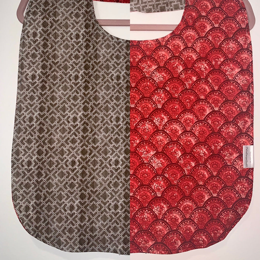 Adult Front Cover Bib // Made to Order