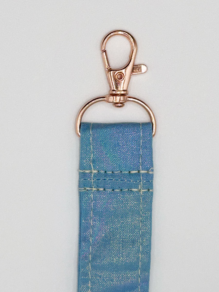 Key Fobs - Fabric // Mermaid Blue