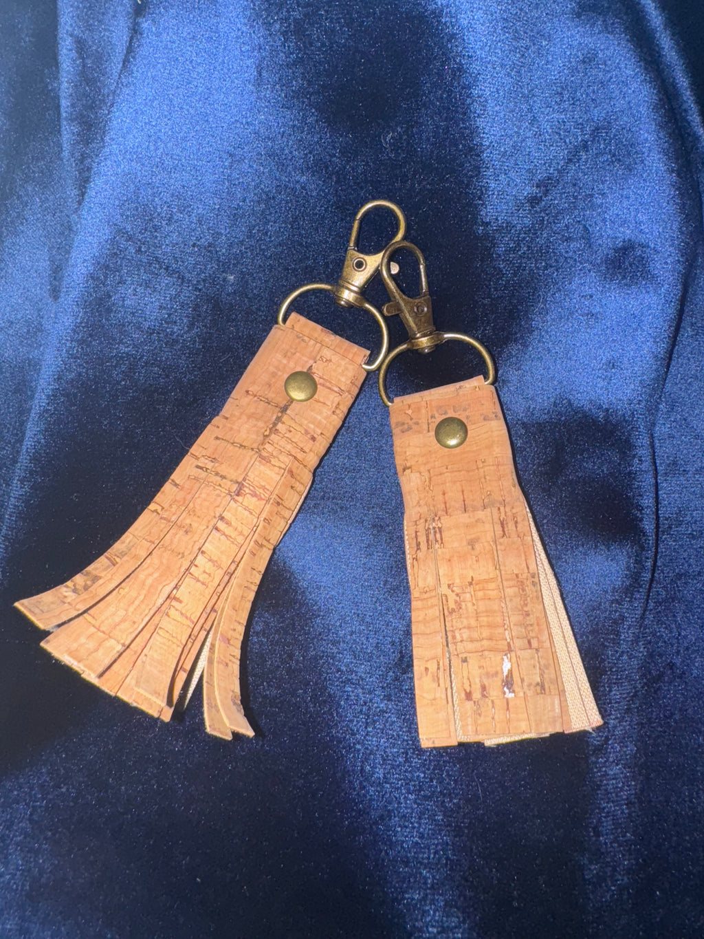 Key Fobs - Cork Tassel