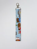 Key Fobs - Fabric // Woodland Camp Critters