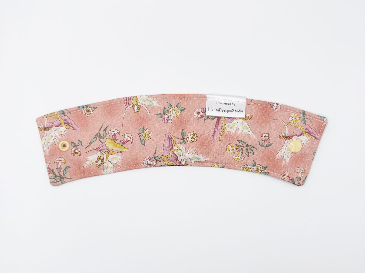 Coffee Sleeve // Fairies & Brown Accent