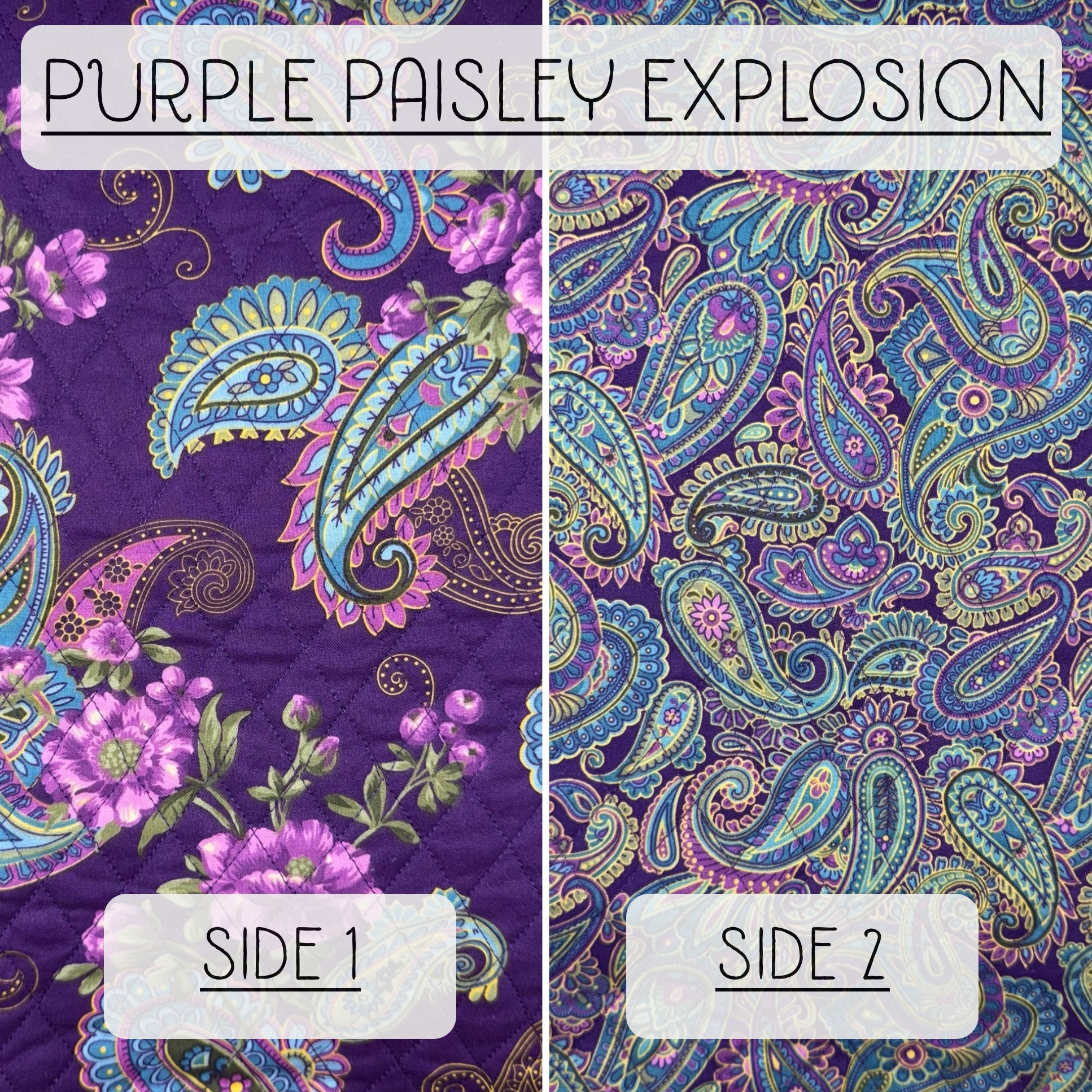 Reversible Quilted Coasters (Set of 2 or 4) // Made to Order