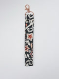 Key Fobs - Fabric // Floral Baroque Scroll