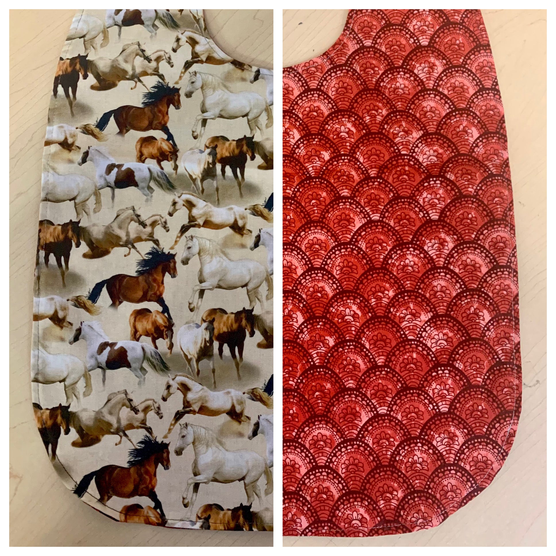 Adult Front Cover Bib // Made to Order