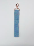 Key Fobs - Fabric // Mermaid Blue