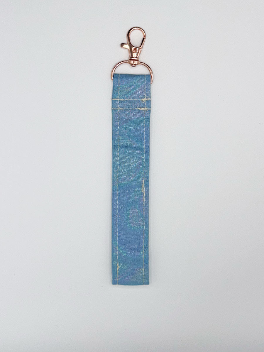 Key Fobs - Fabric // Mermaid Blue