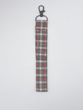 Key Fobs - Fabric // Classic Red & Navy Prep Plaid