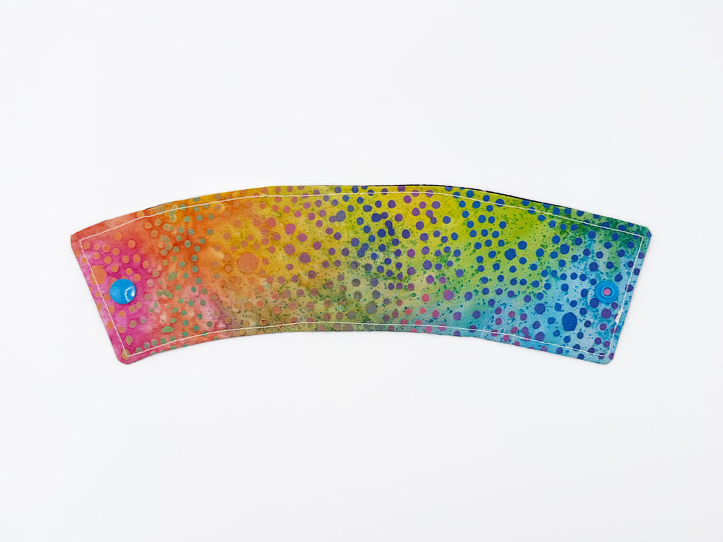 Coffee Sleeve // Underwater & Batik Polka Dots