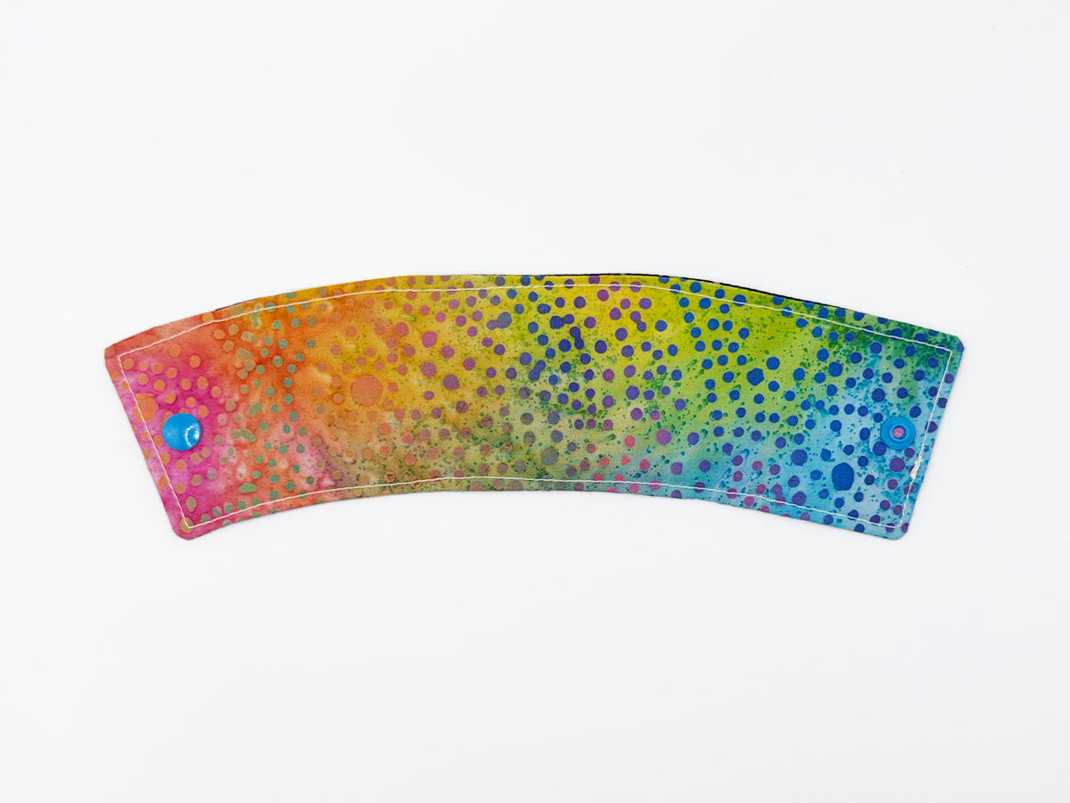 Coffee Sleeve // Underwater & Batik Polka Dots