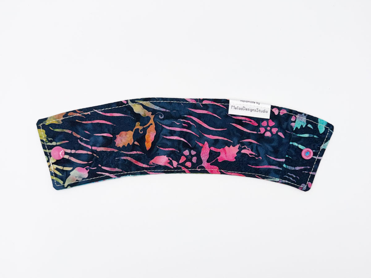 Coffee Sleeve // Underwater & Batik Polka Dots