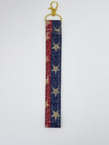 Key Fobs - Fabric // Stars & Stripes 2