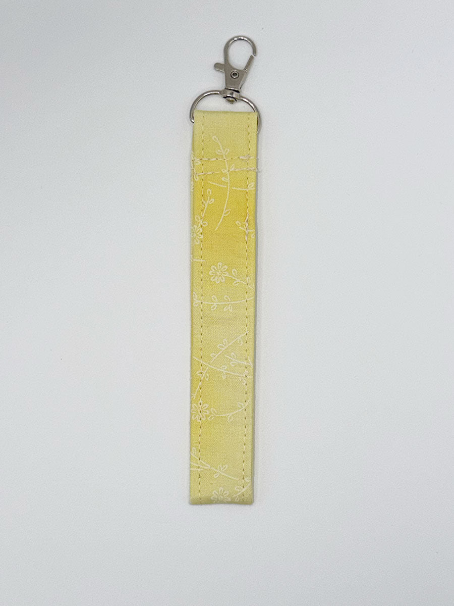 Key Fobs - Fabric // Meadow Yellow