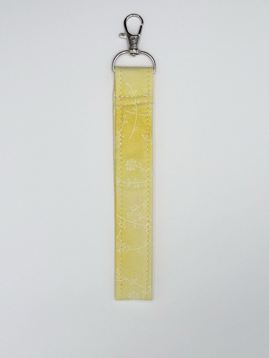 Key Fobs - Fabric // Meadow Yellow