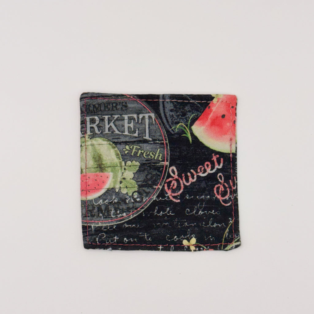 Fabric Bookmark // Watermelon with Seeds