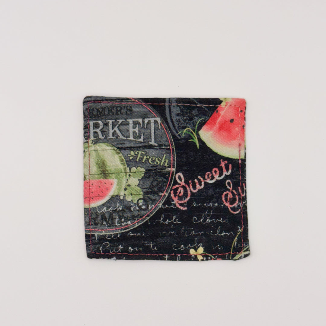 Fabric Bookmark // Watermelon with Seeds