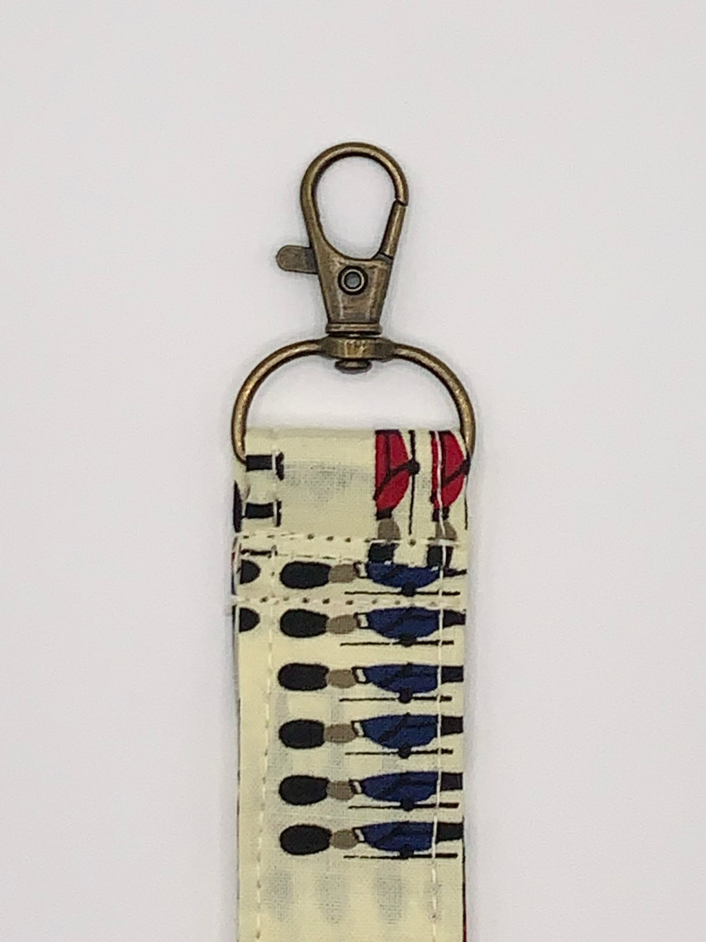 Key Fobs - Fabric // Vintage London Royal Guardsmen